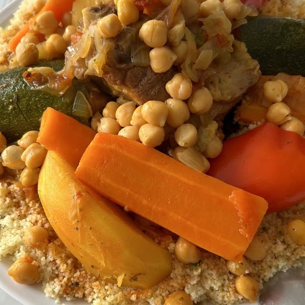 Cuscús marroquí de verduras en Vilafranca del Penedès