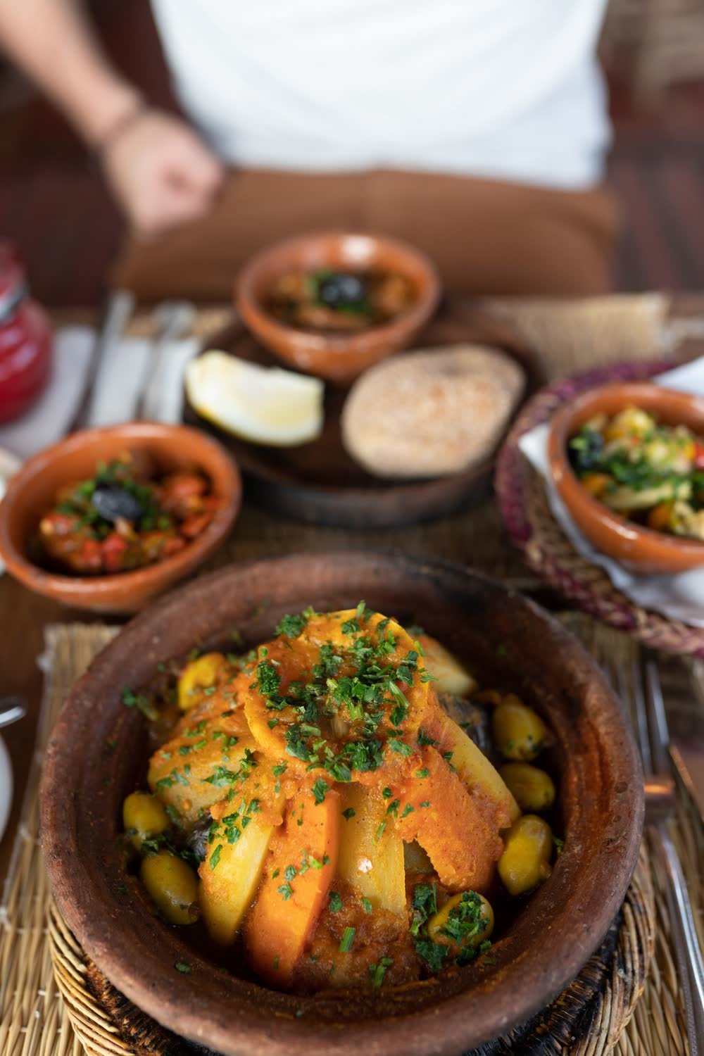 Mesa marroquí variada